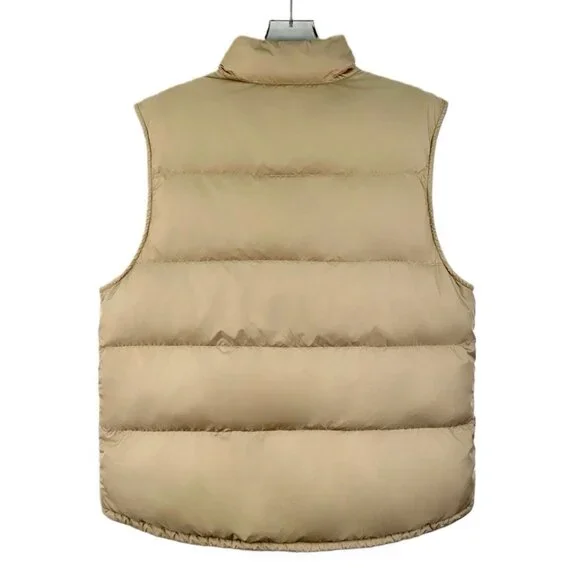 Celine Khaki “Arc de Triomphe” single-breasted sleeveless down vest - Picture 2 of 8